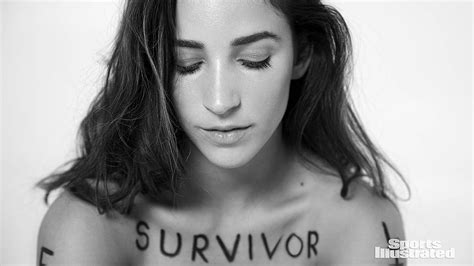 aly raisman nude|Aly Raisman Poses Nude for SI Swimsuit & Sends Powerful Message